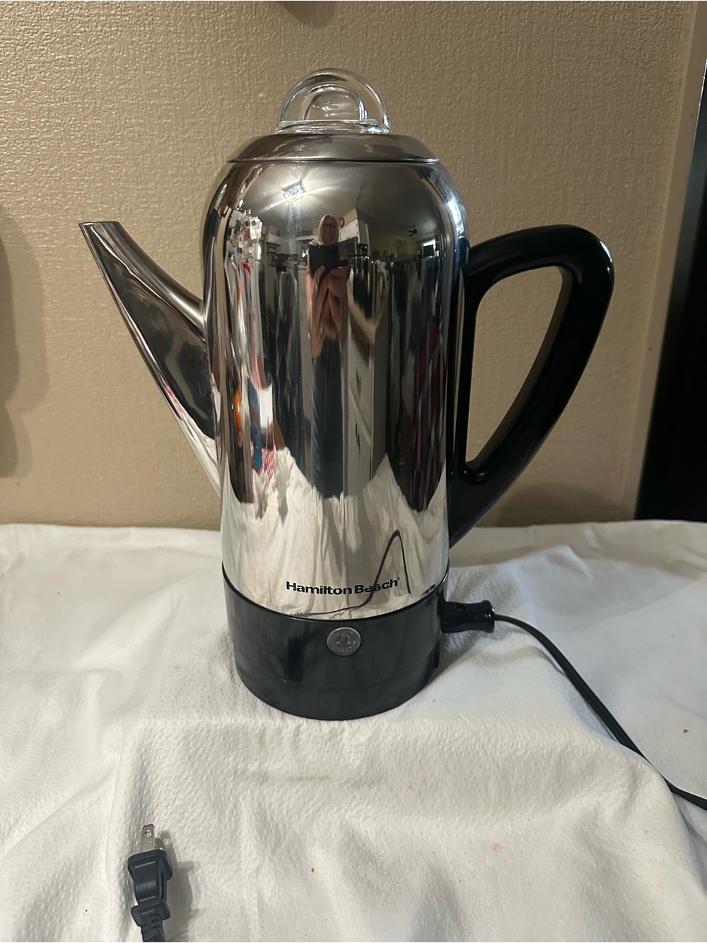 Hamilton Beach Stainless Steel 12 Cup Electric Percolator/ Coffee Pot